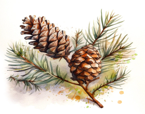 Pine wood product for furniture and construction